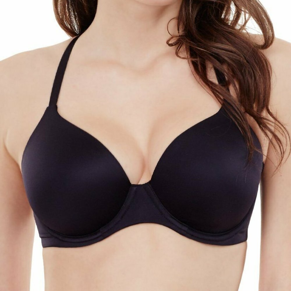 Le Mystere Convertible T-Shirt Bra Style 1199 Black 32D